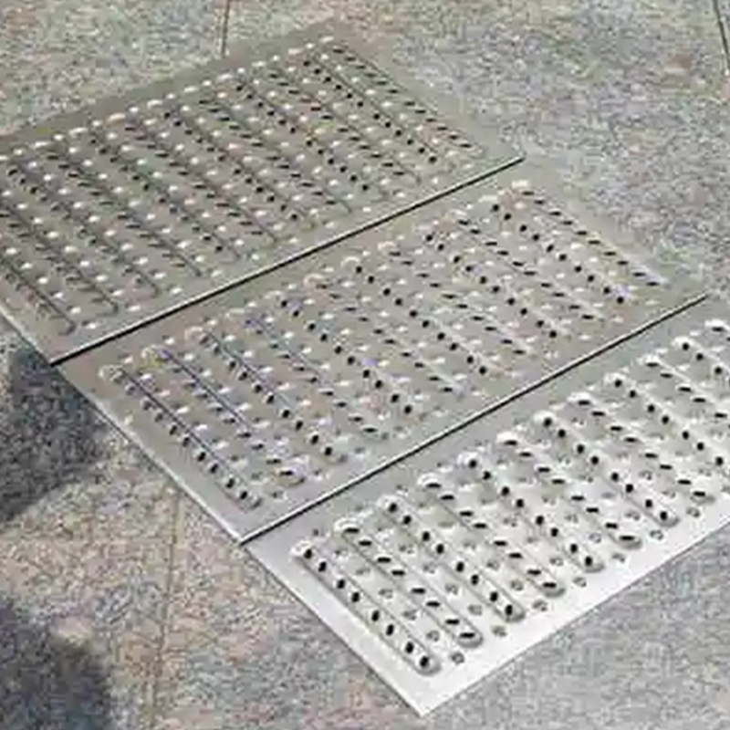 Dekorative geprägte Edelstahlabdeckungen für Fußgängerzonen
