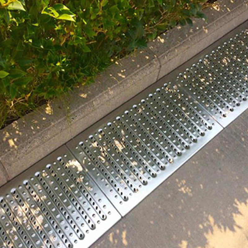 Abdeckplatte aus Edelstahl
