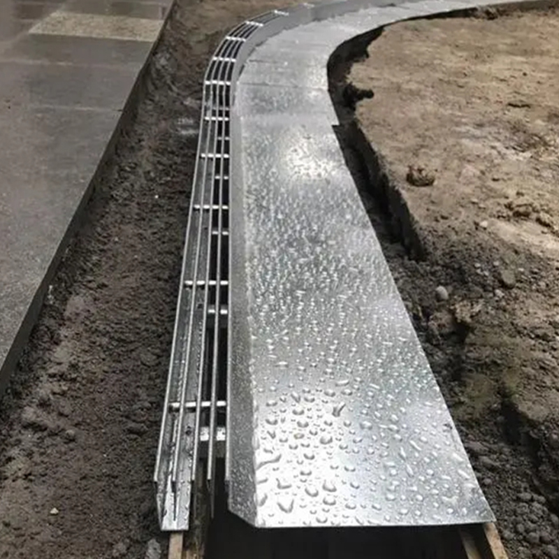 Hochbelastbare lineare Entwässerungsrinne